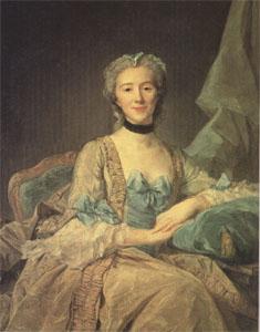 PERRONNEAU, Jean-Baptiste Madame de Sorquainville (mk05) France oil painting art